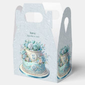 Blue Cake Bloemen Favoriet Box Bedankdoosjes (Geopend)