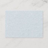 Blue Cake Flowers Baby shower Enclosure Informatiekaartje (Achterkant)