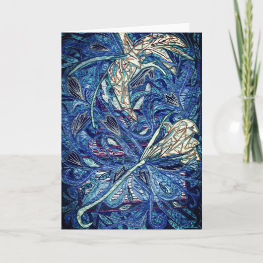 Blue cake kaart (Voorkant)