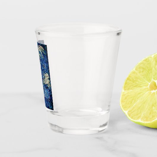 Blue cake shot glas (Rechts)