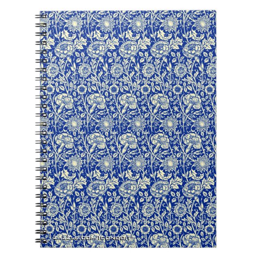 Blue Calico Notitieboek (Voorkant)