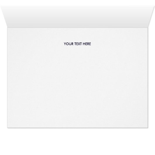 Blue Calligraphy Script Weddenschap Hartelijk dank (Binnen Horizontaal (Onder))