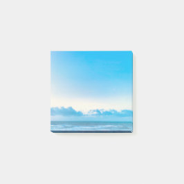 Blue Calm Beach Scene Post-it® Notes