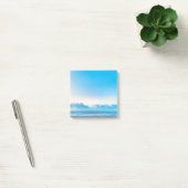 Blue Calm Beach Scene Post-it® Notes (Kantoor)