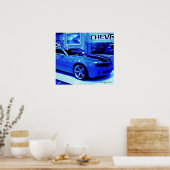 "Blue Camaro" © 2009 S.J. Poster (Keuken)