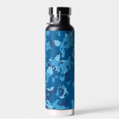 Blue Camo #3.1 Thor Copper Infused Waterfles (Rechts)