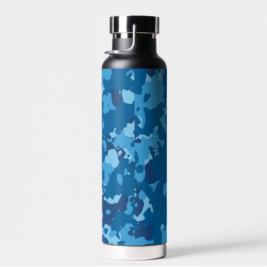 Blue Camo #3.1 Thor Copper Infused Waterfles (Rechts)