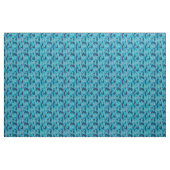 Blue Camo abstract Stof (Yard (91,4 cm))