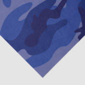 Blue Camo Adventure Sports Fun Tissuepapier (Detail)