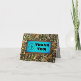 Blue Camo bedankkaart