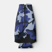 Blue Camo Bottle Cooler (Achterkant)