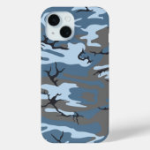 Blue Camo Case-Mate iPhone Case (Achterkant)