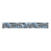 Blue Camo Grosgrain Lint (Voorkant)