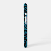 Blue Camo iPhone 16 Hoesje (Linkerkant)