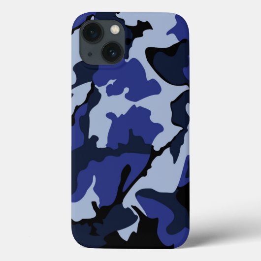 Blue Camo, iPhone 6/6s stoer Xtreme-Hoesje Case-Mate iPhone Case (Achterkant)