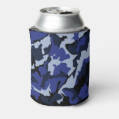 Blue Camo Koelbox Blikjeskoeler (Blikje Achterkant)