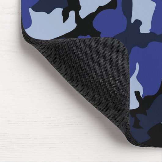 Blue Camo, Mousepad Muismat (Hoek)