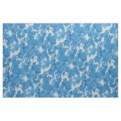Blue Camo (Ocean Zee Camouflage) Fabric Stof (Yard (91,4 cm))