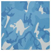 Blue Camo (Ocean Zee Camouflage) Fabric Stof (Swatch)