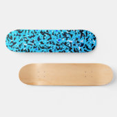 Blue Camo Pattern Persoonlijk Skateboard (Horizontaal)