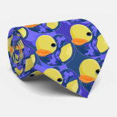 Blue Camo Rubber Ducky Stropdas (Opgerold)