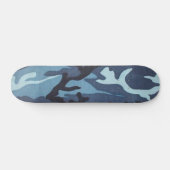 Blue Camo Skateboard (Horizontaal)