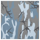 Blue Camo Stof (Swatch)