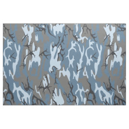 Blue Camo Stof