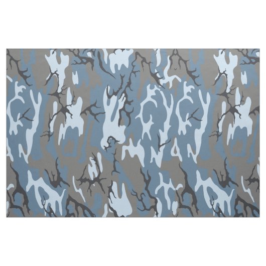 Blue Camo Stof (Fat Quarter)
