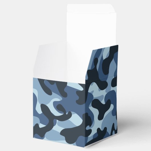 Blue Camouflage Bedankdoosjes (Geopend)