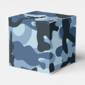 Blue Camouflage Bedankdoosjes (Achterkant)