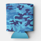 Blue Camouflage Blikjeskoeler (Achterkant)