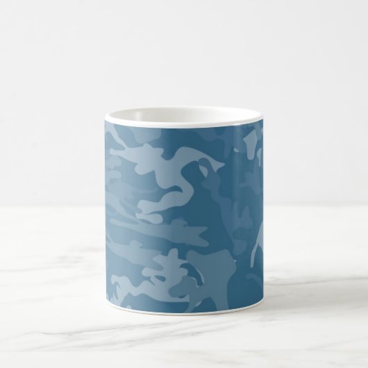 Blue Camouflage CUP Koffiemok (Center)
