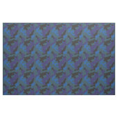 Blue Camouflage Fabric Stof (Fat Quarter)