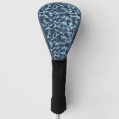 Blue Camouflage Golfheadcover (Voorkant)