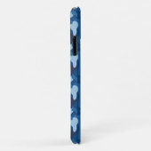 Blue Camouflage Hoesje | iPhone | iPad | Samsung (Achterkant/rechts)