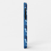 Blue Camouflage Hoesje | iPhone | iPad | Samsung (Achterkant/links)