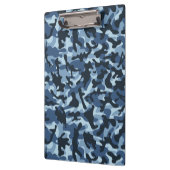 Blue Camouflage Klembord (Links)