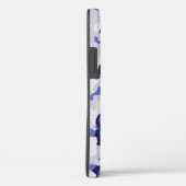 Blue camouflage patroonpatroon Hoesje-Mate iPhone Case-Mate iPhone Case (Achterkant / Rechts)