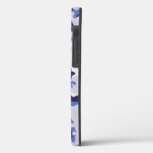Blue camouflage patroonpatroon Hoesje-Mate iPhone Case-Mate iPhone Case (Achterkant / Links)