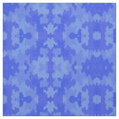 Blue Camouflage Pattern Stof (Swatch)