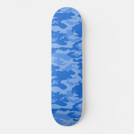 Blue Camouflage Persoonlijk Skateboard