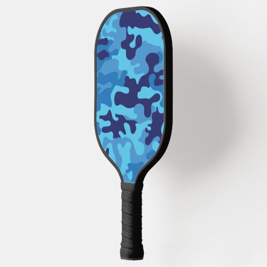 Blue Camouflage Pickleball Paddle (Links)