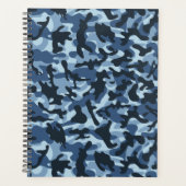 Blue Camouflage Planner (Voorkant)