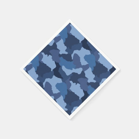 Blue Camouflage Servet (Hoek)