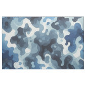 Blue Camouflage Stof (Fat Quarter)