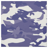 Blue Camouflage Stof (Swatch)