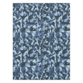 Blue Camouflage Tafelkleed (Voorkant)