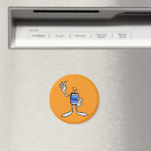 Blue Can Creature Kitchen Fridge Magnet (Insitu (Vaatwasser))