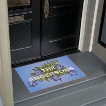 Blue Canada Columbine Flowers Personalized